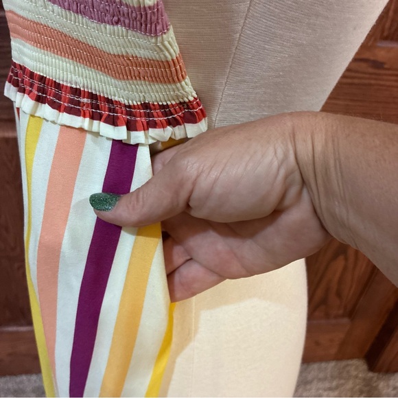 Farm Rio Ellie Smocked Jumpsuit - Picture 5 of 7